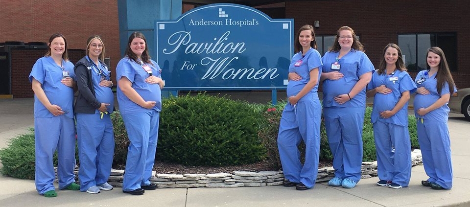 Eight Nurses, Eight Babies, One Hospital Ward